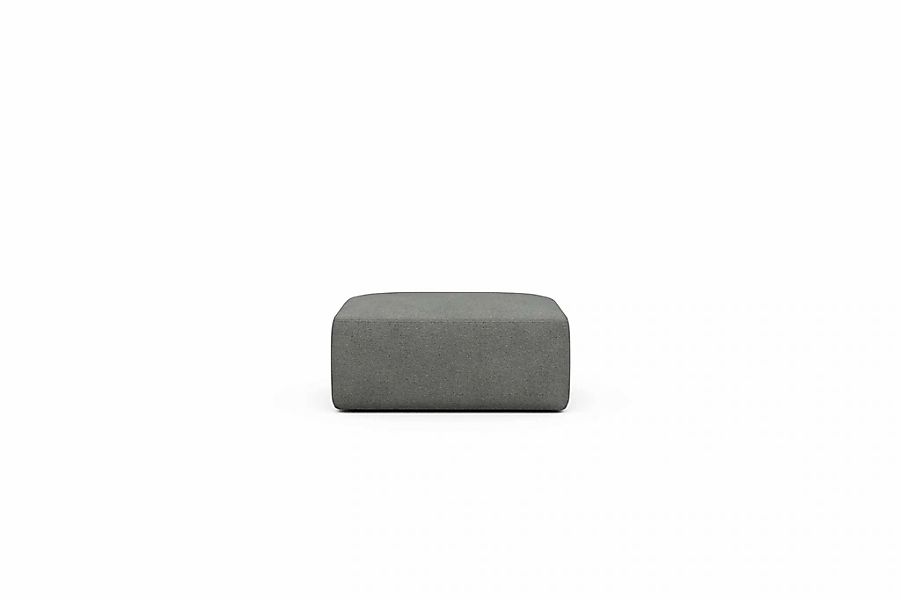 Tenksom Pouf »Rund Hocker, Fussablage«, perfekte Ergänzung zum Sofa RUND, N günstig online kaufen