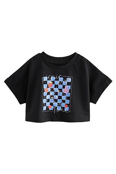 Next Oversize-Shirt Übergroßes T-Shirt 100 % Baumwolle mit Kritzelei (1-tlg günstig online kaufen