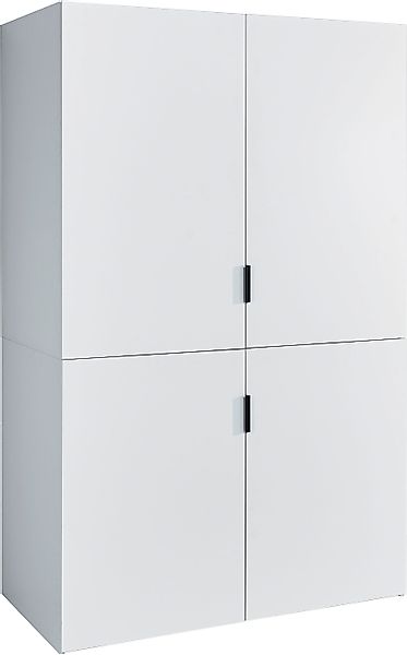 BASIC by Balculina Pantryküche »Pantryküche Heidelberg BxHxT 124x200x70 cm« günstig online kaufen