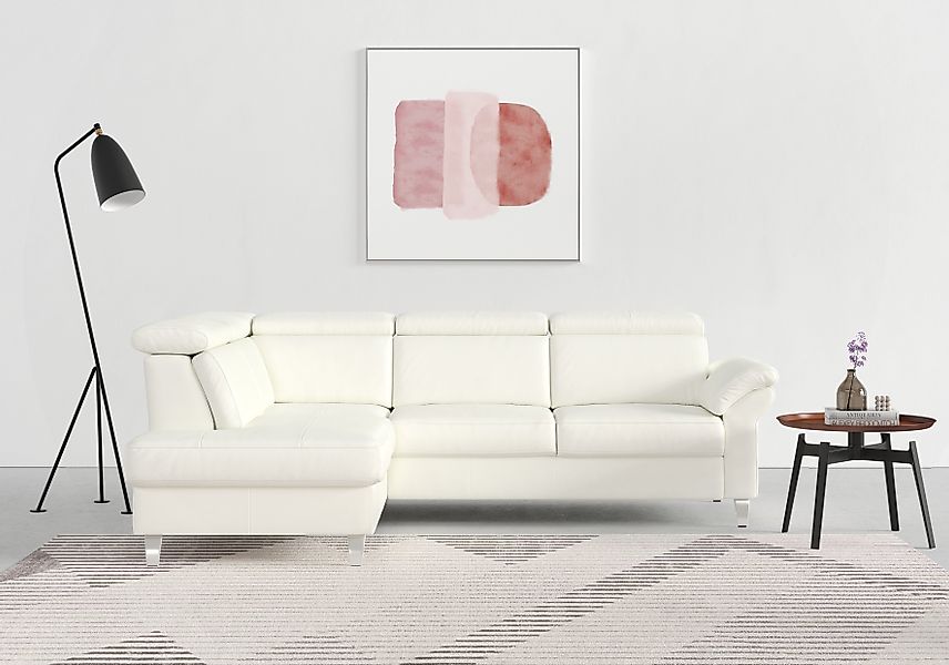 sit&more Ecksofa Arngast L-Form, inklusive Kopfteilverstellung günstig online kaufen