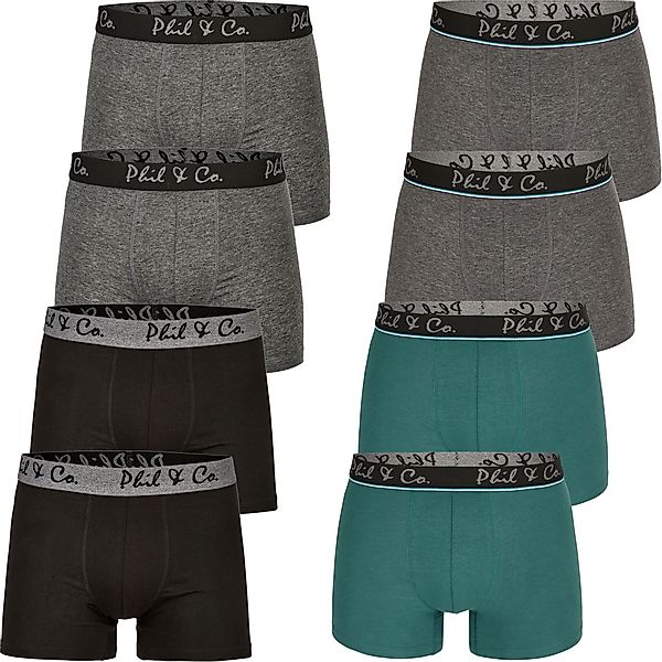 Phil & Co. Boxershorts 8er Pack günstig online kaufen