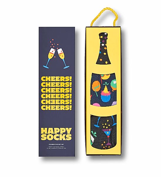 Happy Socks Langsocken, (2er Pack), mit Partymotiv günstig online kaufen