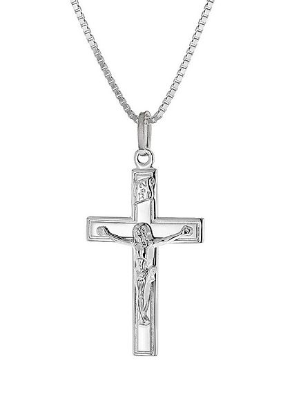 trendor Kette mit Anhänger mit Kruzifix -Anhänger 925 Silber günstig online kaufen
