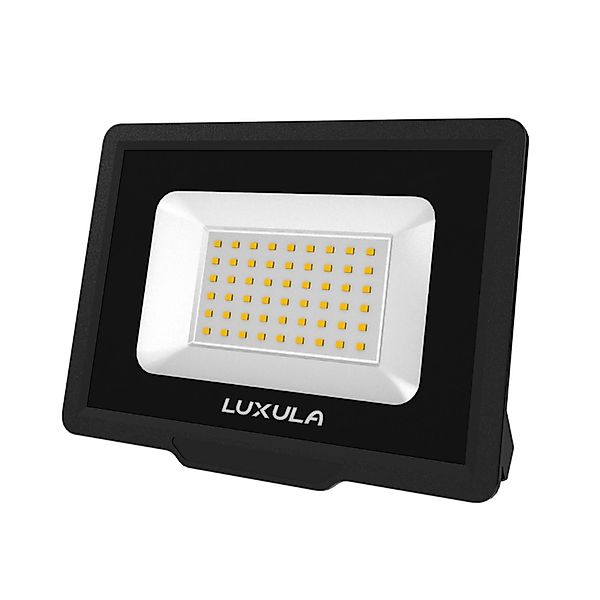 LUXULA LED Fluter 50W Strahler 4000K Neutralweiß 5000lm Außenstrahler Schwa günstig online kaufen