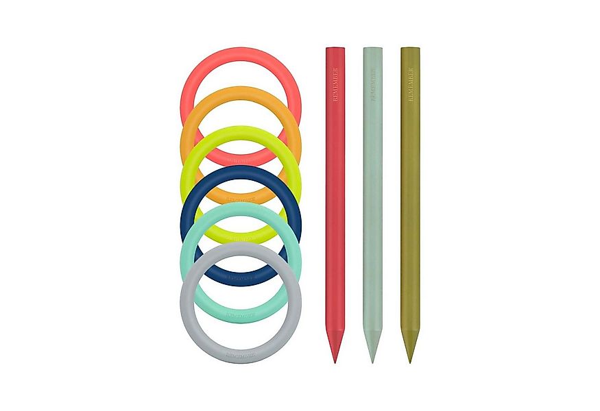 Remember Spielzeug-Gartenset Ringwurfspiel Hoop, (Set, 9-tlg) günstig online kaufen