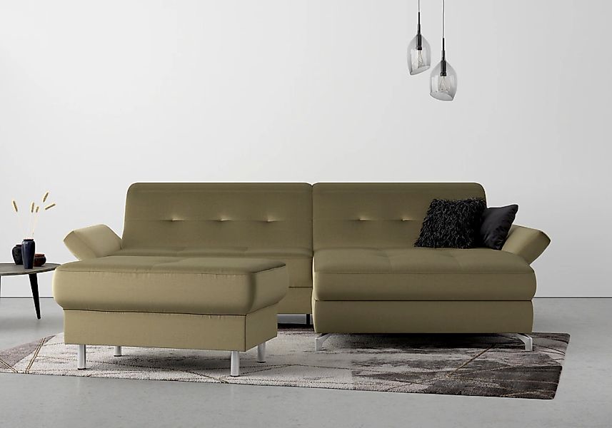 Home affaire Polsterhocker "Maredo" Federkern-Polsterung, passend zur "Mare günstig online kaufen