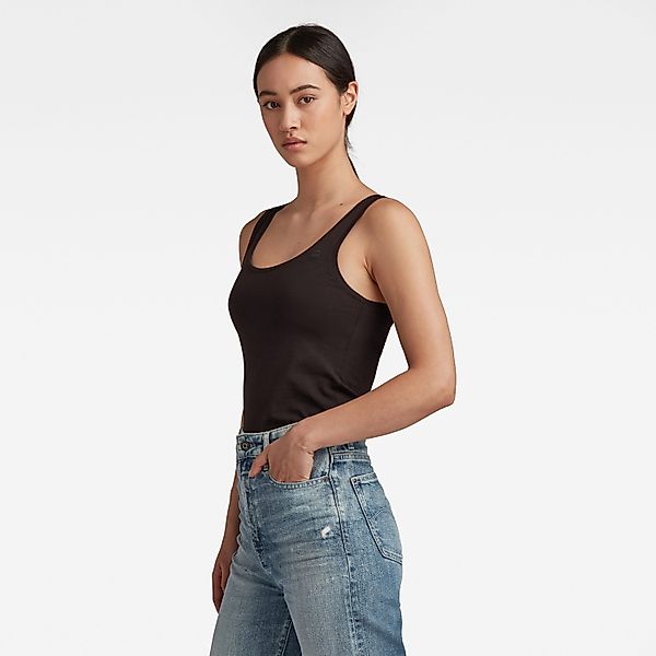 G-STAR Tanktop mit dezenter Stickerei günstig online kaufen