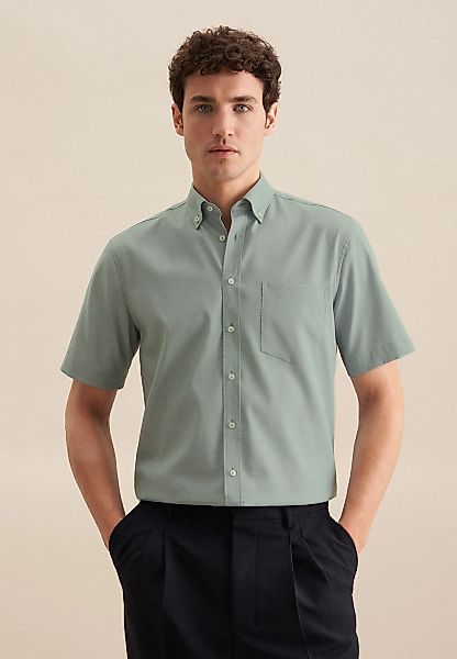 seidensticker Businesshemd "Regular" Regular 1/2 Button-Down-Kragen Struktu günstig online kaufen