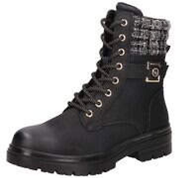 Tom Tailor Schnür Boots Damen schwarz günstig online kaufen