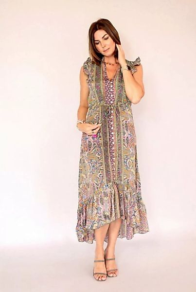 MonCaprise by Clothè Maxikleid Kleid Strandkleid Sommerkleid asymetrisch Bo günstig online kaufen