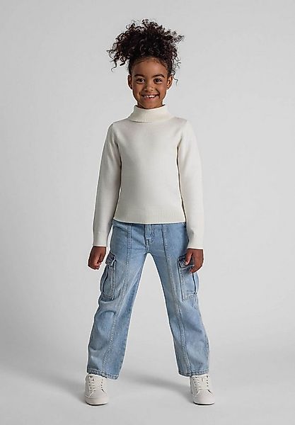 MINOTI Strickpullover Rollkragenpullover aus weichem Strickstoff mit Viskos günstig online kaufen