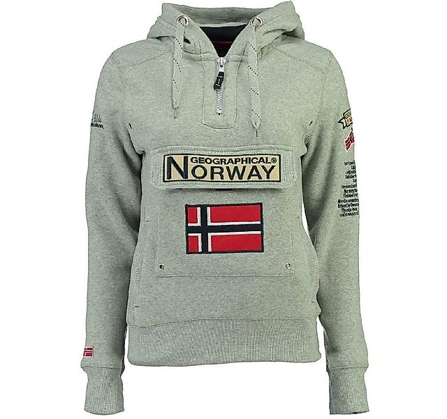 Geographical Norway Kapuzenpullover Gymclass by leyoley mit großer Bauchtas günstig online kaufen