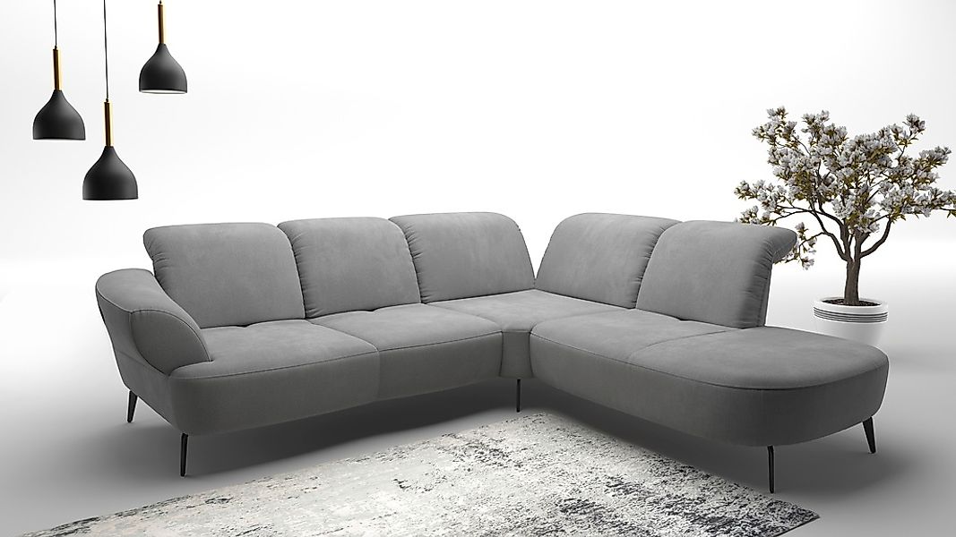 sit&more Ecksofa "Dance, L-Form, inkl. Sitztiefenverstellung", inkl. Click& günstig online kaufen