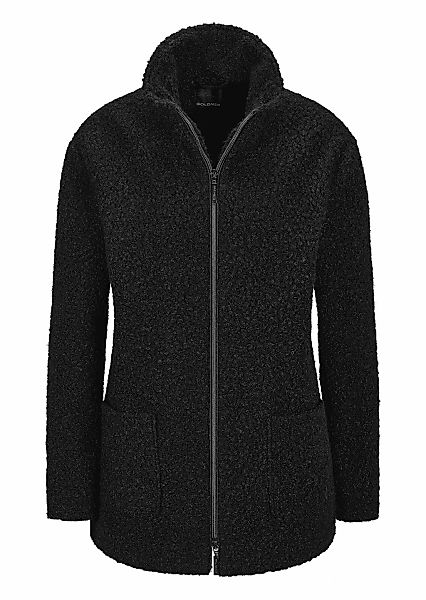 GOLDNER Blouson "Kurzgröße Teddy Jacke mit Stehkragen" günstig online kaufen