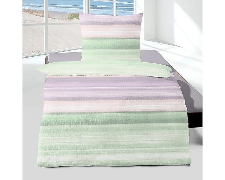 TRAUMSCHLAF Bettwäsche Tuusula, Seersucker, 2 teilig, bügelfreie Seersucker günstig online kaufen