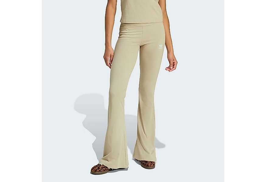 adidas Originals Leggings ESSENTIALS RIB FLARED (1-tlg) mit ausgestelltem B günstig online kaufen