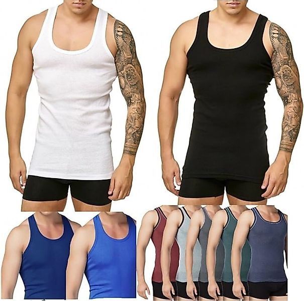 DDOnlineShop Unterhemd 4 Stück Tank Top günstig online kaufen