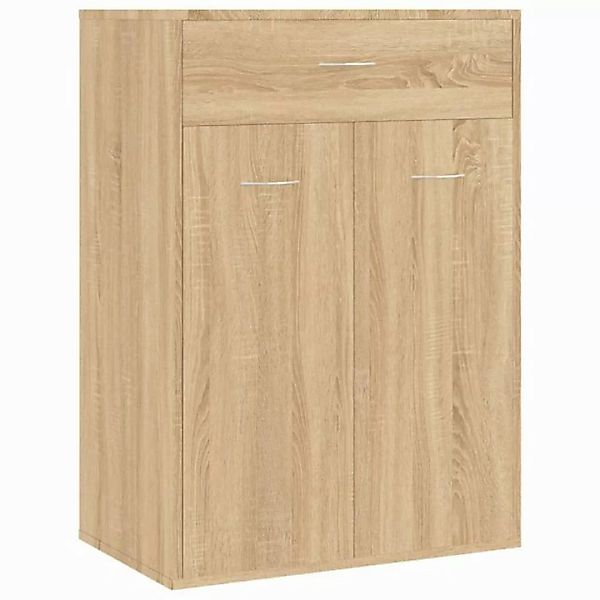 furnicato Schuhschrank Sonoma-Eiche 60x35x84 cm Holzwerkstoff (1-St) günstig online kaufen