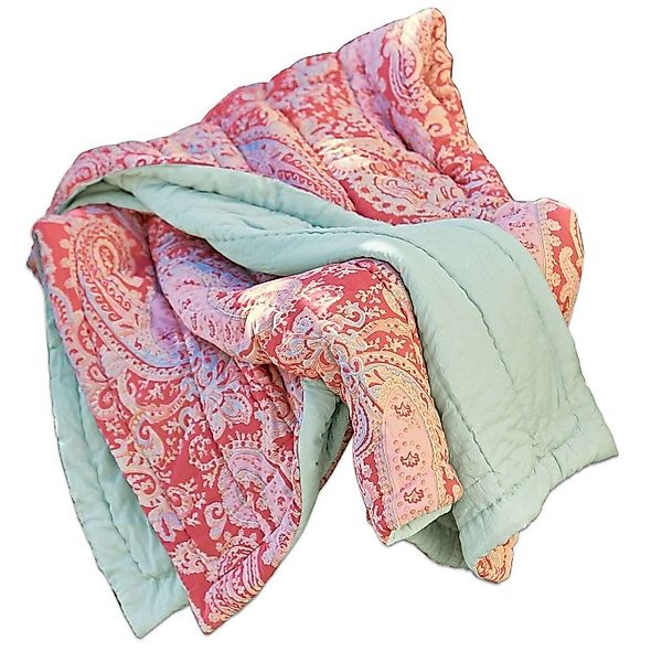 Mirabeau Tagesdecke Plaid Aram bunt günstig online kaufen
