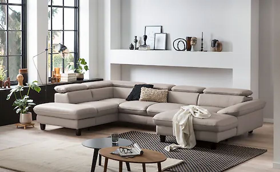 Home affaire "Pilot U-Form" mit Kopfteilverstellung, wahlweise mit Bettfunk günstig online kaufen