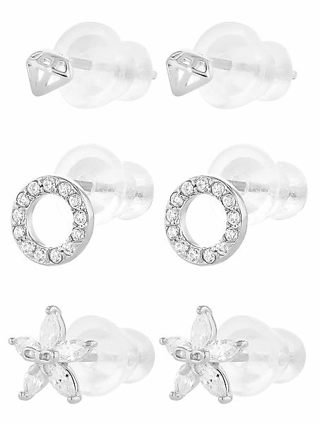 Adelia´s Paar Ohrhänger "Damen Ohrringe – Ohrstecker aus 925 Silber mit Zir günstig online kaufen