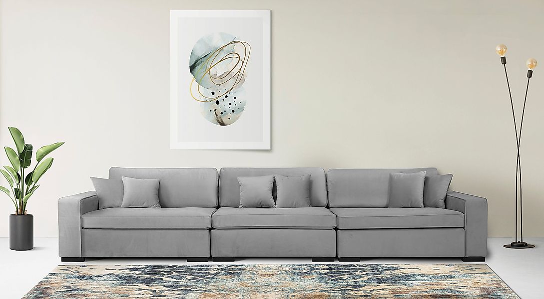 Home affaire 3-Sitzer Skara, Lounge-Sofa mit günstig online kaufen