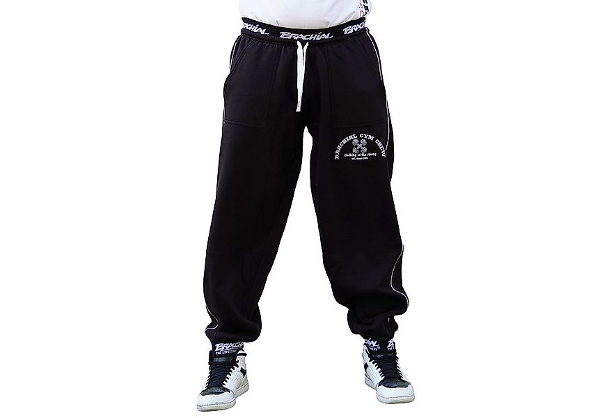 BRACHIAL THE LIFESTYLE COMPANY Sporthose Brachial Sporthose "Gym Crew" schw günstig online kaufen