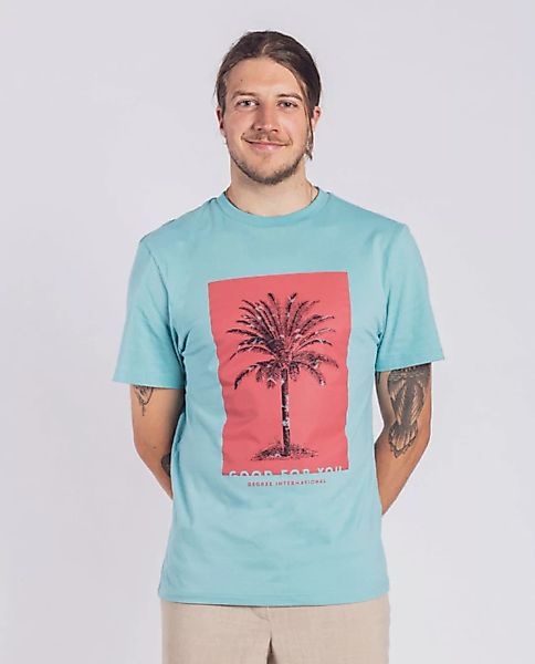 Herren T-shirt - Code Palm - Türkis günstig online kaufen