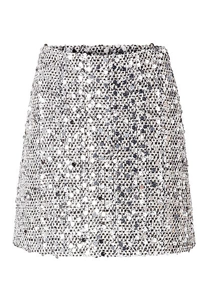 RICHROYAL Minirock Damen Rock aus Pailetten günstig online kaufen