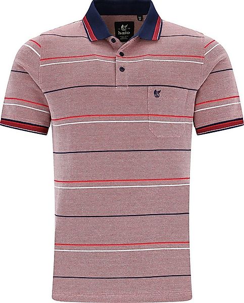 Hajo Sweatshirt Herren-Poloshirt Piqué Streifen günstig online kaufen