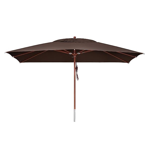 anndora-sonnenschirm Sonnenschirm 3x4 Meter Marktschirm rechteckig, günstig online kaufen