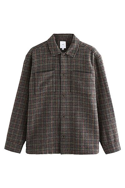 Next Hemdjacke Hemdjacke im Hahnentrittkaromuster (1-St) günstig online kaufen