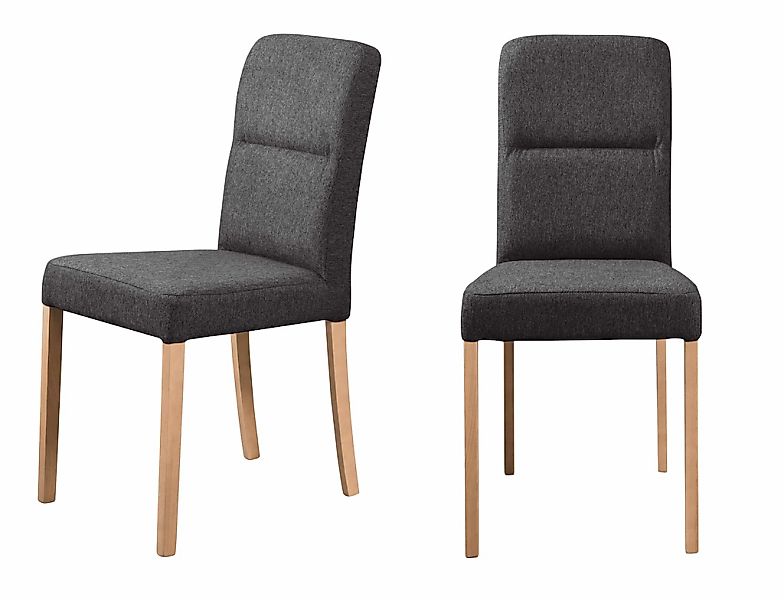 Home affaire 4-Fußstuhl "Nina Küchenstuhl, Polsterstuhl" (Set) 2 Stk.Gestel günstig online kaufen