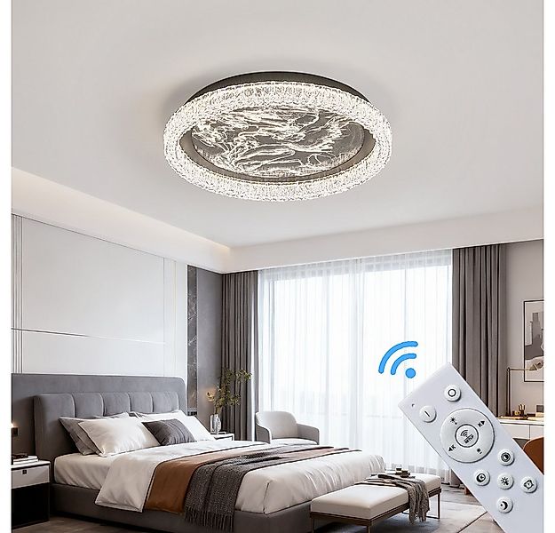 Eurotondisplay LED Deckenleuchte LED Deckenleuchte Fernbedienung Lichtfarbe günstig online kaufen
