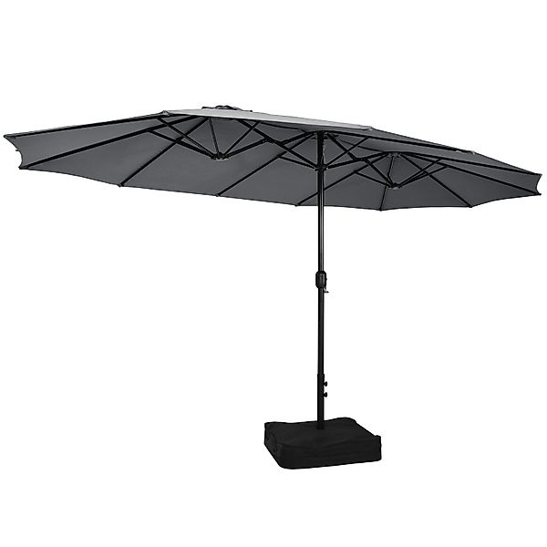 COSTWAY Sonnenschirm, 451,5 x 264 cm, günstig online kaufen