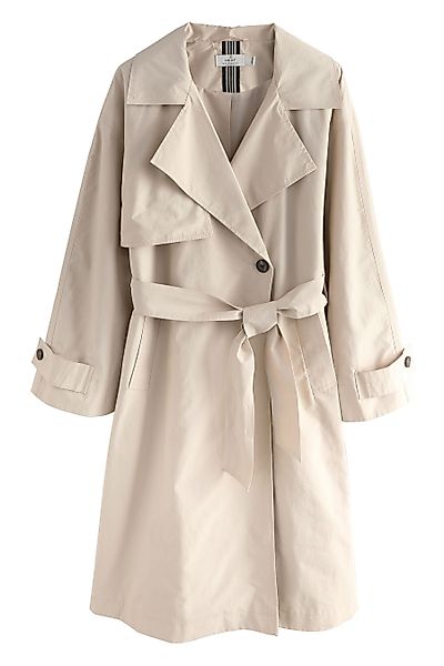 Next Regenmantel Wasserabweisender Trenchcoat – Kurzgröße günstig online kaufen