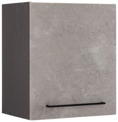 KOCHSTATION Hängeschrank "KS-Tulsa" 50 cm breit, 57 cm hoch, 1 Tür, schwarz günstig online kaufen