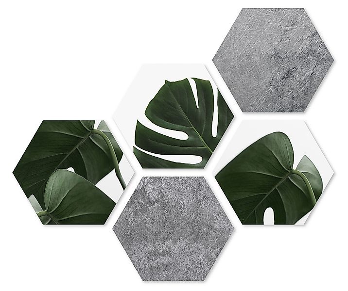 Levandeo® Wandbild, 5er Set Wandbilder je günstig online kaufen