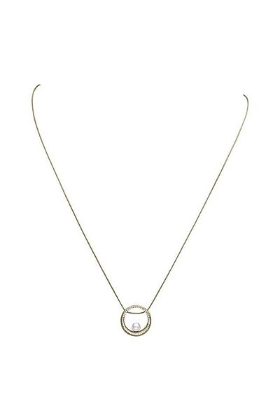 SKAGEN Schlangenkette Skagen Collier SHINY GOLD CIRCLE JNSG038 günstig online kaufen
