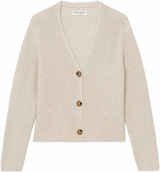 Marc OPolo Strickjacke, in kurzer, gerader Form günstig online kaufen