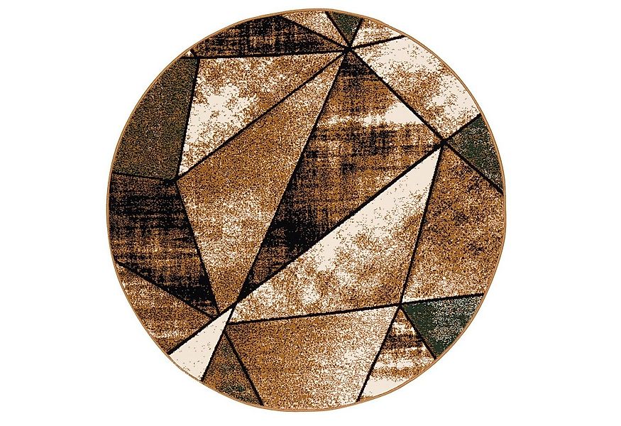 Pergamon Designteppich Designer Teppich Brilliant Magic Rund, Rund, Höhe: 6 günstig online kaufen