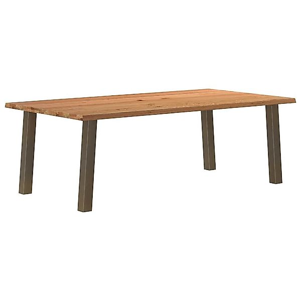 vidaXL Esstisch Esstisch mit Baumkanten 220x120x74 günstig online kaufen