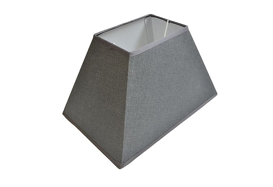 B&S Lampenschirm Lampenschirm Trapez in Leinenoptik H 17.5 für Steh & Tisch günstig online kaufen