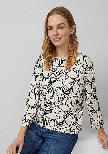 s.Oliver 3/4-Arm-Shirt T-Shirt 3/4-Arm Shirt im O-Shape günstig online kaufen