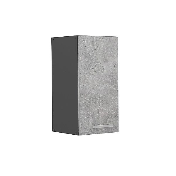 Vicco Hängeschrank R-Line, Beton/Anthrazit, 30 cm günstig online kaufen