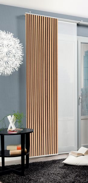 HOME WOHNIDEEN Schiebegardine "PANILO" Paneelwagen 1 Stk. tlg. Schiebewand günstig online kaufen