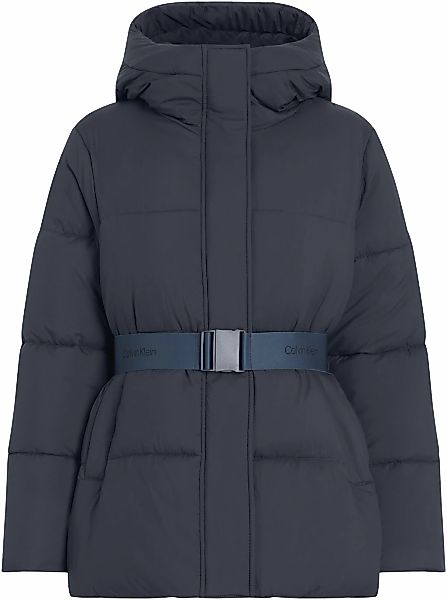 Calvin Klein Jeans Steppjacke LOGO BELT SHORT PUFFER mit Gürtel günstig online kaufen
