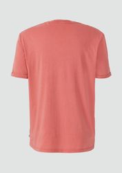 QS Kurzarmshirt T-Shirt Gewaschenes Basic-T-Shirt günstig online kaufen