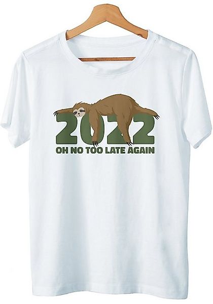 Art & Detail Shirt T-Shirt 2022 Sprüche Oh No Too Late Again Offizielles Sc günstig online kaufen