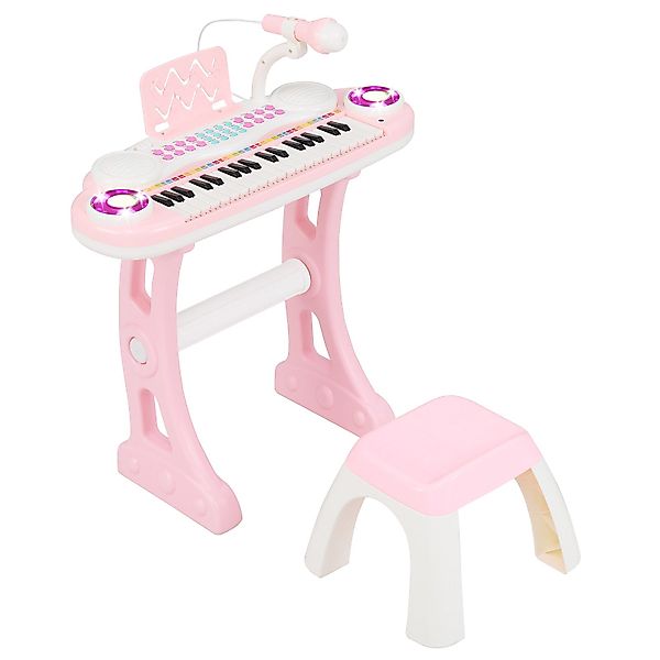 COSTWAY Spielzeug-Musikinstrument, 37 Tasten Klaviertastatur Kinder günstig online kaufen